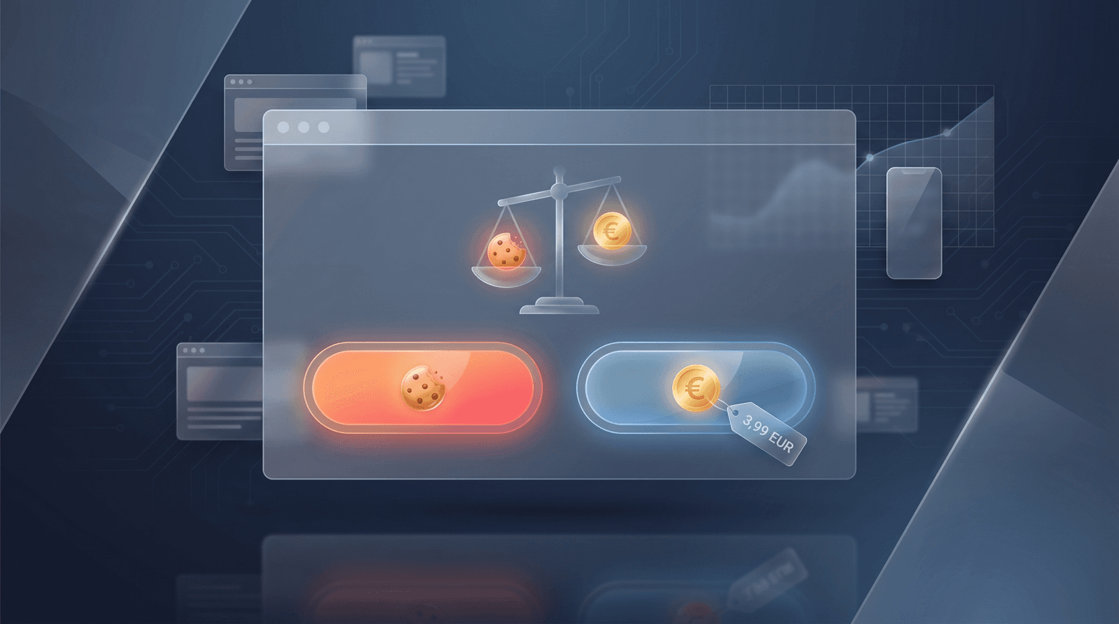 Pay-or-Consent Cookie-Banner: kostenlose Einwilligung in Tracking oder kostenpflichtiges Pur-Abo